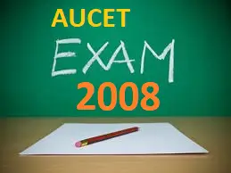 AUCET Physics 2008 Old Question Paper