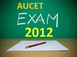 AUCET PHYSICS QUESTION PAPER 2012